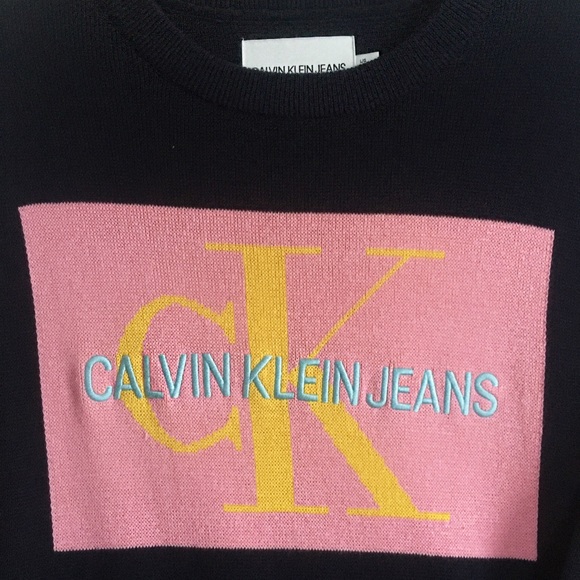 Calvin Klein Dark Blue Sweater - Picture 2 of 3